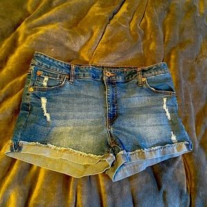 Jean shorts